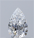 Natural Diamond 0.34 Carats, Pear with  Cut, D Color, VS1 Clarity and Certified by GIA
