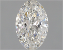 Natural Diamond 0.74 Carats, Oval with  Cut, G Color, VS1 Clarity and Certified by GIA