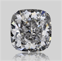 Natural Diamond 0.50 Carats, Cushion with  Cut, D Color, VS2 Clarity and Certified by GIA