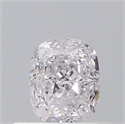 Natural Diamond 0.38 Carats, Cushion with  Cut, E Color, VS2 Clarity and Certified by GIA