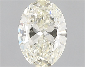 Picture of Natural Diamond 0.51 Carats, Oval with  Cut, K Color, VVS2 Clarity and Certified by GIA