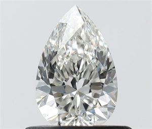 Foto Diamante Natural 0.51 quilates, De pera , Color H, claridad VS1 y certificado IGI de