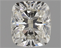 Natural Diamond 0.91 Carats, Cushion with  Cut, I Color, VVS1 Clarity and Certified by GIA
