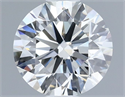 Diamante Natural 0.50 quilates, Redondo , Color H, claridad VVS1 y certificado IGI