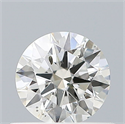 Natural Diamond 0.41 Carats, Round with Excellent Cut, I Color, SI2 Clarity and Certified by GIA