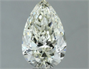 Natural Diamond 1.01 Carats, Pear with  Cut, K Color, VS2 Clarity and Certified by IGI