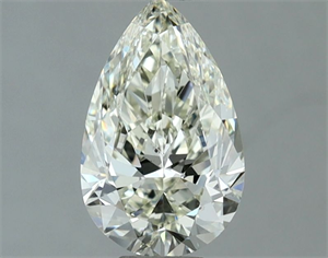 Picture of Natural Diamond 1.01 Carats, Pear with  Cut, K Color, VS2 Clarity and Certified by IGI