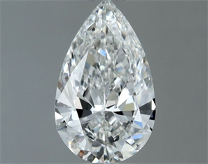 Picture of Natural Diamond 0.60 Carats, Pear with  Cut, G Color, VS2 Clarity and Certified by GIA