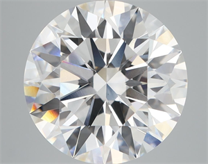 Picture of Lab Grown Diamond 7.14 Carats, Round with Ideal Cut, G Color, VS1 Clarity and Certified by IGI