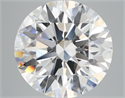 Lab Grown Diamond 7.14 Carats, Round with Ideal Cut, G Color, VS1 Clarity and Certified by IGI