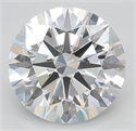 Lab Grown Diamond 4.67 Carats, Round with Ideal Cut, E Color, IF Clarity and Certified by IGI