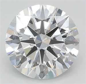 Picture of Lab Grown Diamond 4.67 Carats, Round with Ideal Cut, E Color, IF Clarity and Certified by IGI