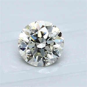Picture of Natural Diamond 0.81 Carats, Round with Very Good Cut, L Color, SI2 Clarity and Certified by GIA