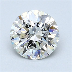 Foto Diamante Natural 1.41 quilates, Redondo , Color H, claridad VS2 y certificado GIA de