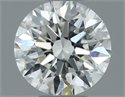 Diamante Natural 0.51 quilates, Redondo , Color H, claridad VVS1 y certificado IGI