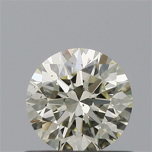 Picture of Natural Diamond 0.56 Carats, Round with Excellent Cut, L Color, VS2 Clarity and Certified by IGI
