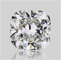 Diamante Natural 1.01 quilates, Del cojín , Color H, claridad VVS1 y certificado GIA