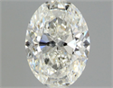 Diamante Natural 0.90 quilates, Ovalado , Color H, claridad SI1 y certificado GIA