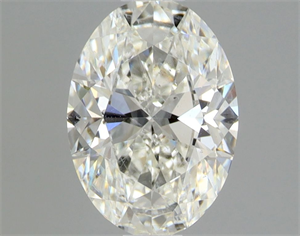 Foto Diamante Natural 0.90 quilates, Ovalado , Color H, claridad SI1 y certificado GIA de