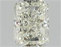 Natural Diamond 1.02 Carats, Radiant with  Cut, K Color, VS2 Clarity and Certified by GIA
