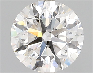 Picture of Natural Diamond 1.00 Carats, Round with Very Good Cut, G Color, SI2 Clarity and Certified by GIA