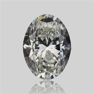 Picture of Natural Diamond 0.50 Carats, Oval with  Cut, J Color, VS2 Clarity and Certified by GIA