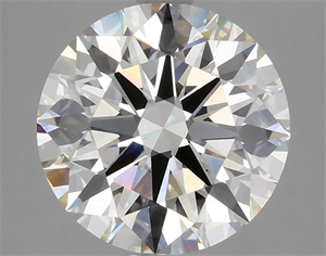 Picture of Lab Grown Diamond 3.06 Carats, Round with Ideal Cut, H Color, VS1 Clarity and Certified by IGI