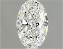 Diamante Natural 0.50 quilates, Ovalado , Color E, claridad VS1 y certificado GIA
