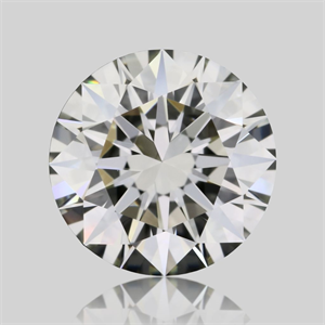 Picture of Natural Diamond 0.71 Carats, Round with Excellent Cut, K Color, VS1 Clarity and Certified by GIA