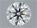Diamante Natural 0.50 quilates, Redondo , Color G, claridad IF y certificado GIA
