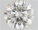Natural Diamond 1.01 Carats, Round with Excellent Cut, I Color, VS2 Clarity and Certified by GIA