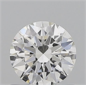 Diamante Natural 0.71 quilates, Redondo , Color F, claridad VS2 y certificado GIA