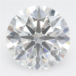 Picture of Lab Grown Diamond 2.56 Carats, Round with Excellent Cut, E Color, VVS1 Clarity and Certified by GIA