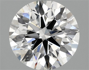 Picture of Lab Grown Diamond 1.46 Carats, Round with Ideal Cut, F Color, VS1 Clarity and Certified by IGI