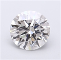 Del inventario de diamantes de laboratorio, 1.30 quilates, Redondo , Color G, claridad VS1 y certificado IGI