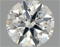 Natural Diamond 0.77 Carats, Round with Excellent Cut, I Color, SI1 Clarity and Certified by GIA
