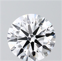 Lab Grown Diamond 2.54 Carats, Round with Ideal Cut, D Color, VS1 Clarity and Certified by IGI