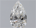 Natural Diamond 0.81 Carats, Pear with  Cut, E Color, VS1 Clarity and Certified by GIA