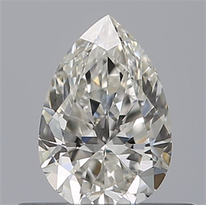 Picture of Natural Diamond 0.41 Carats, Pear with  Cut, G Color, VVS2 Clarity and Certified by GIA