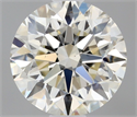 Natural Diamond 0.46 Carats, Round with Excellent Cut, K Color, VS1 Clarity and Certified by IGI