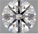 Lab Grown Diamond 1.59 Carats, Round with Excellent Cut, D Color, VVS2 Clarity and Certified by GIA
