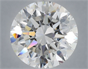 Del inventario de diamantes de laboratorio, 6.43 quilates, Redondo , Color E, claridad VS2 y certificado IGI
