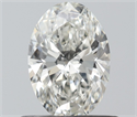 Diamante Natural 0.57 quilates, Ovalado , Color I, claridad VVS2 y certificado IGI