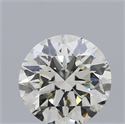 Natural Diamond 0.40 Carats, Round with Excellent Cut, I Color, SI1 Clarity and Certified by IGI