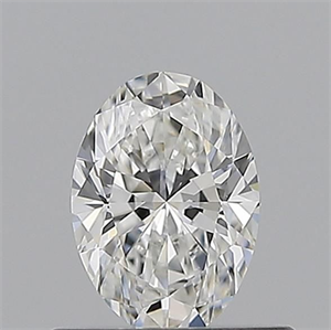 Picture of Natural Diamond 0.50 Carats, Oval with  Cut, F Color, VVS1 Clarity and Certified by GIA