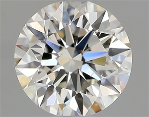 Foto Diamante Natural 0.53 quilates, Redondo , Color I, claridad VS2 y certificado GIA de