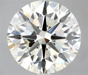 Picture of Natural Diamond 3.09 Carats, Round with Excellent Cut, I Color, VVS2 Clarity and Certified by IGI