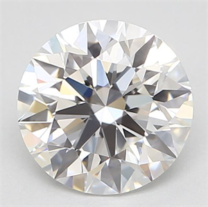 Picture of Natural Diamond 0.72 Carats, Round with Excellent Cut, F Color, VS1 Clarity and Certified by GIA
