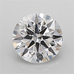 Picture of Lab Grown Diamond 1.03 Carats, Round with Ideal Cut, D Color, VVS2 Clarity and Certified by IGI