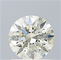 Natural Diamond 0.80 Carats, Round with Excellent Cut, L Color, VS1 Clarity and Certified by IGI